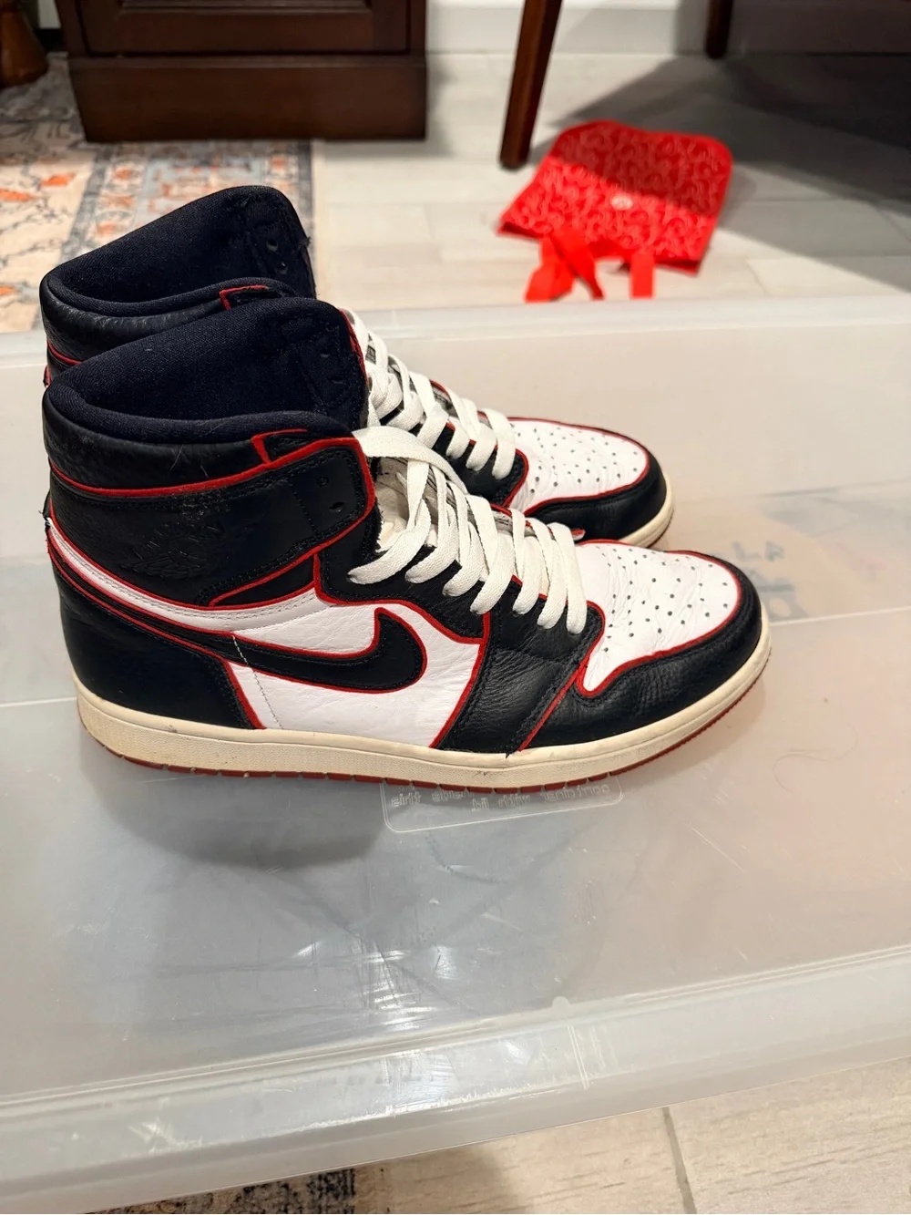 Jordan Air Jordan 1 High White Black Red
